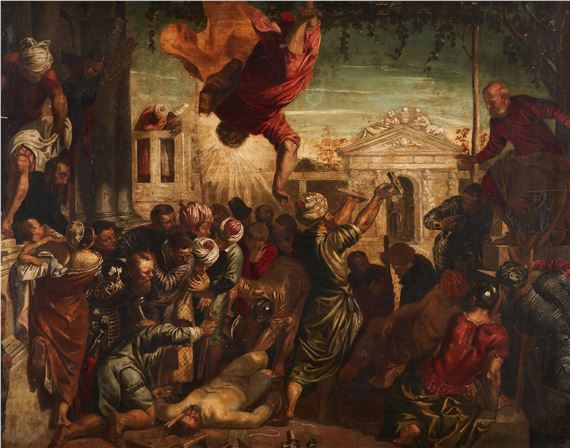 The Miracle of the Slave by Jacopo Tintoretto, Italian School, 17th Century