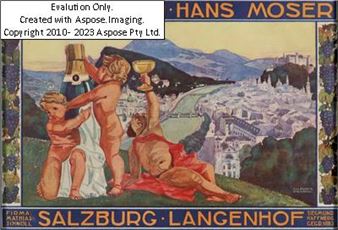 Hans Moser-Salzburg. Langenhof, 1930er Jahre - Hans Moser
