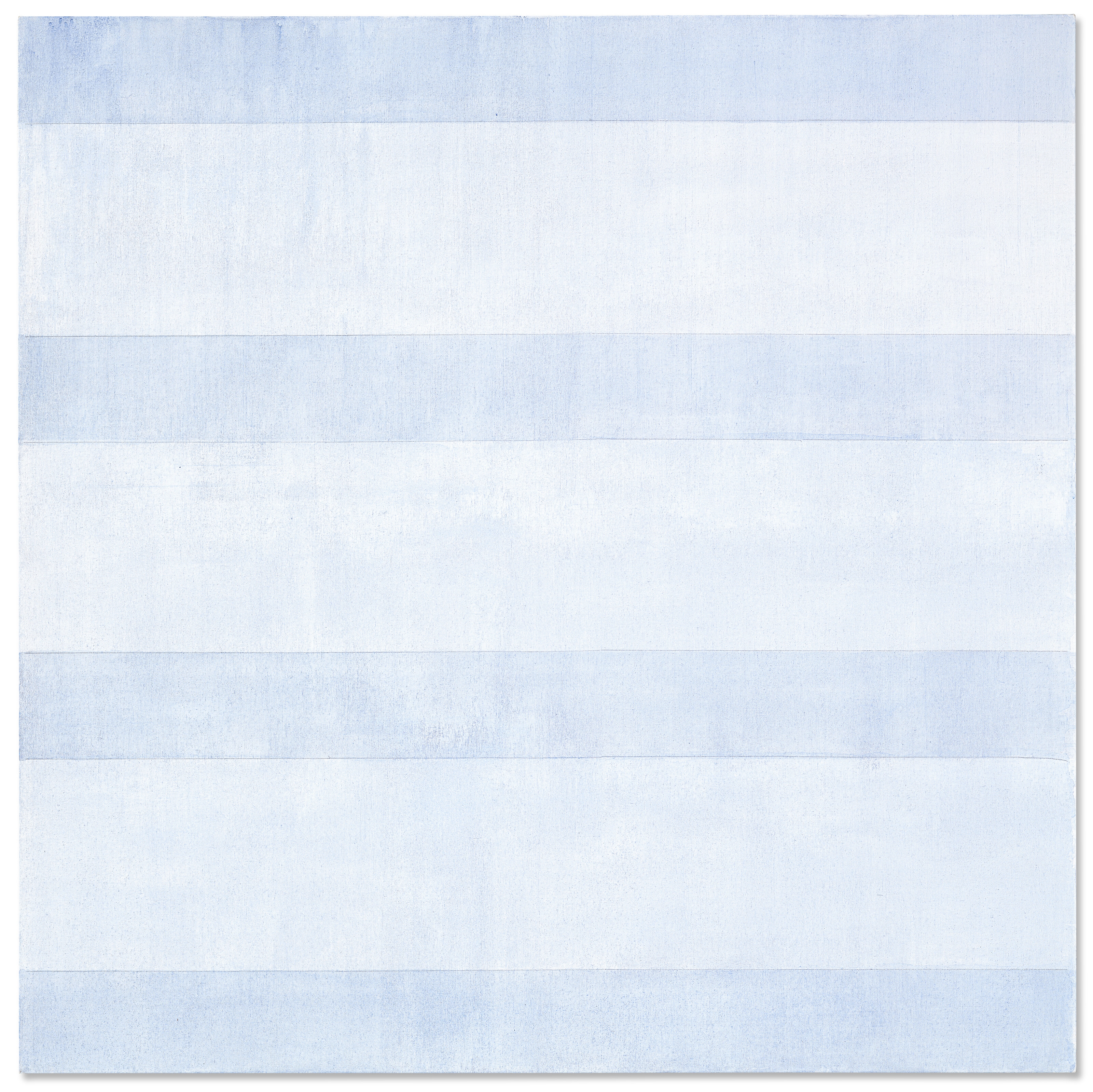 Artwork by Agnes Martin, Untitled #6, Made of acrylic and graphite on canvas