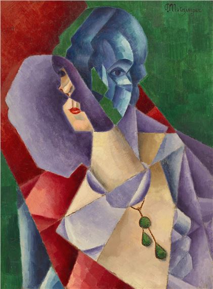 Jean Merzinger、NU ALLONGE SUR LE DIVAN