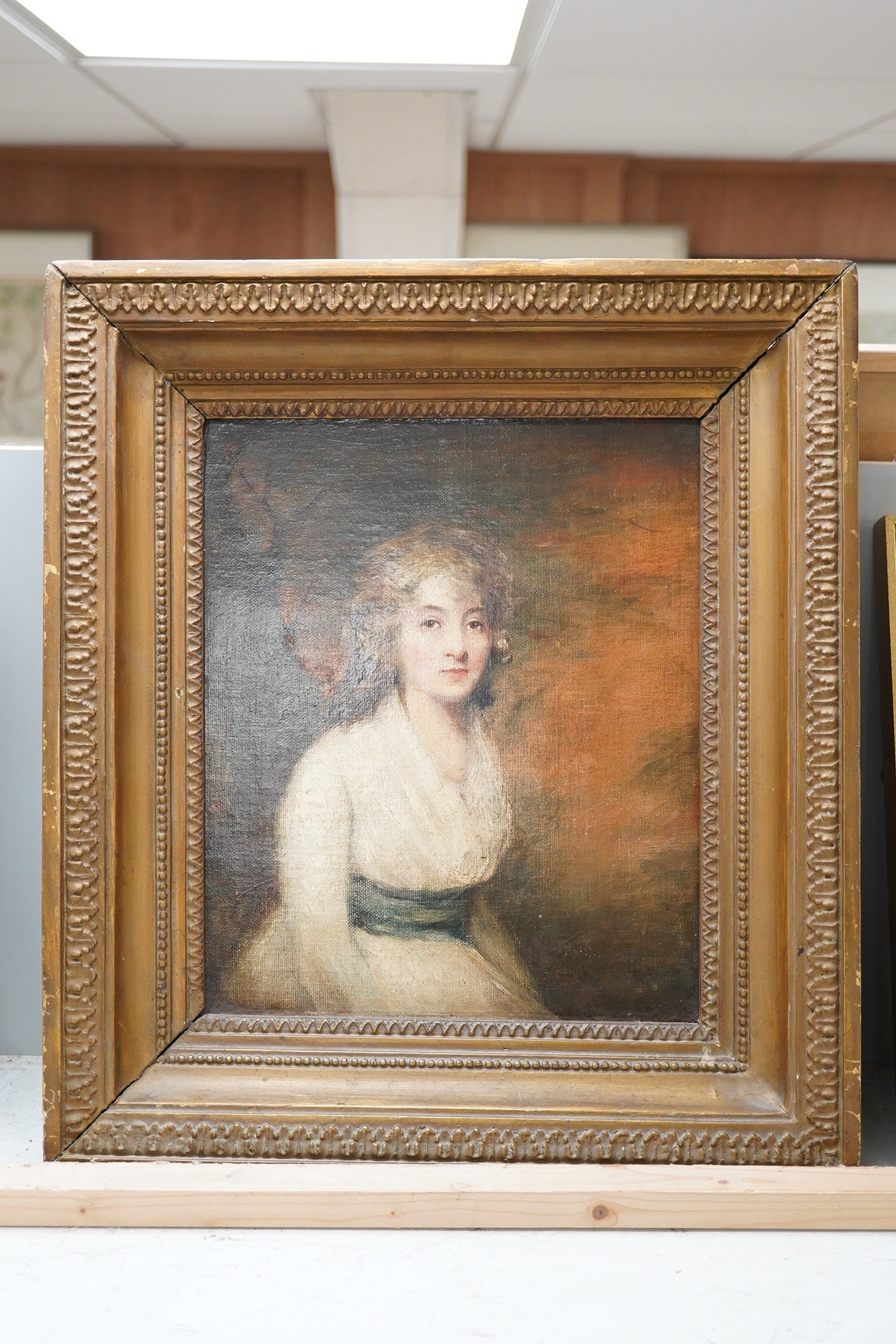 George Romney | Portrait of a Regency lady | MutualArt