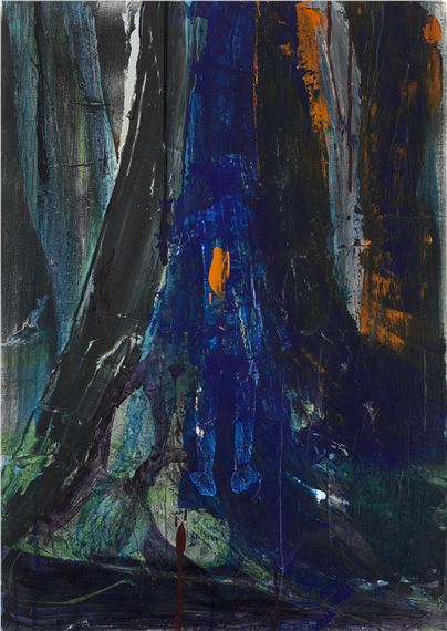 Wooden Lay - Buddhist No.2 by Qiu Xiaofei, Painted in 2015