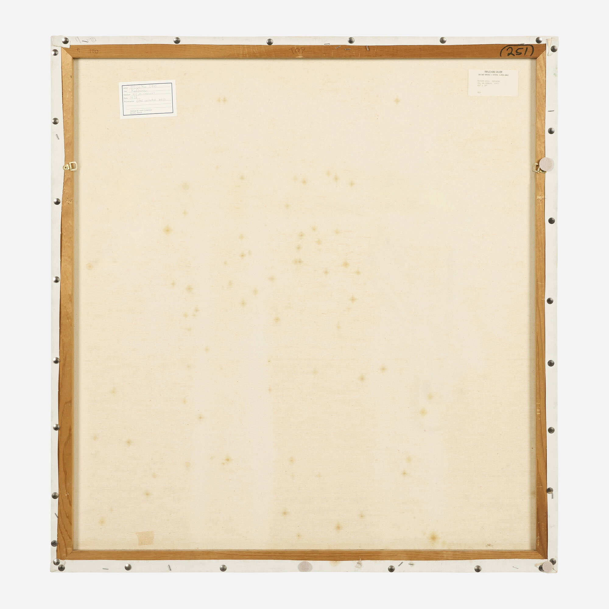 Artwork by Miyoko Ito, Kachina, Made of oil on canvas