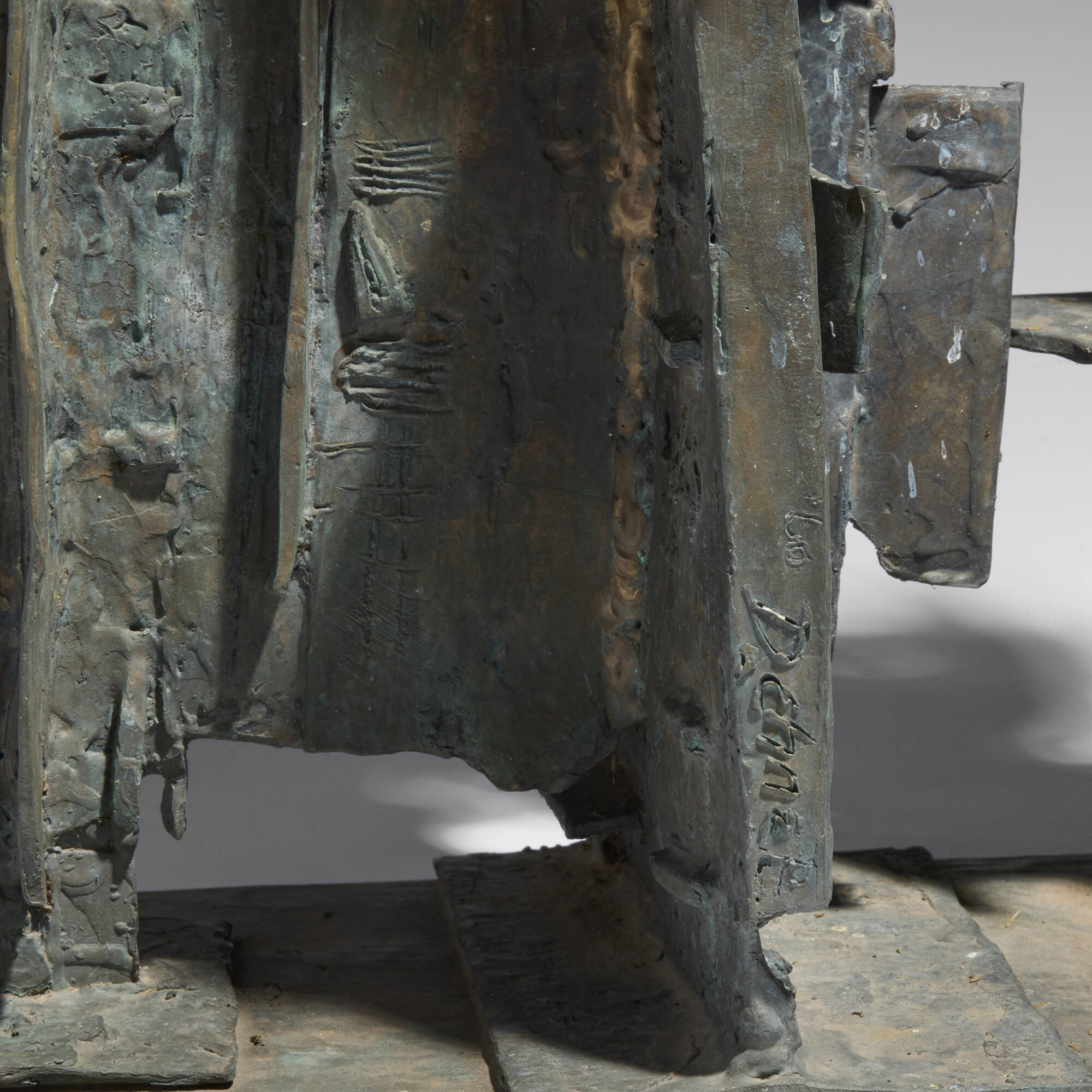 Artwork by Dorothy Dehner, Untitled, Made of bronze