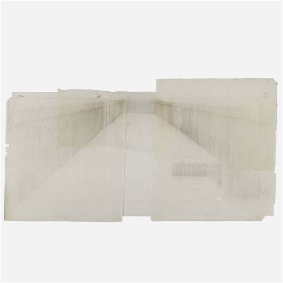 Untitled (Working Drawing for Walkaway) - Toba Khedoori