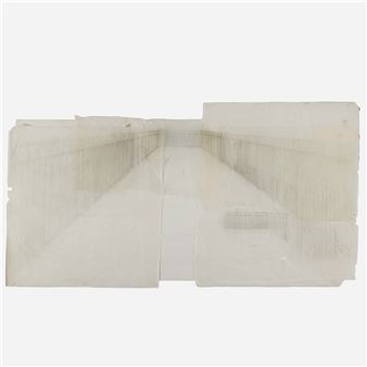 Untitled (Working Drawing for Walkaway) - Toba Khedoori