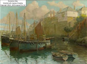 Newlyn Harbour;  - Sidney A. Court