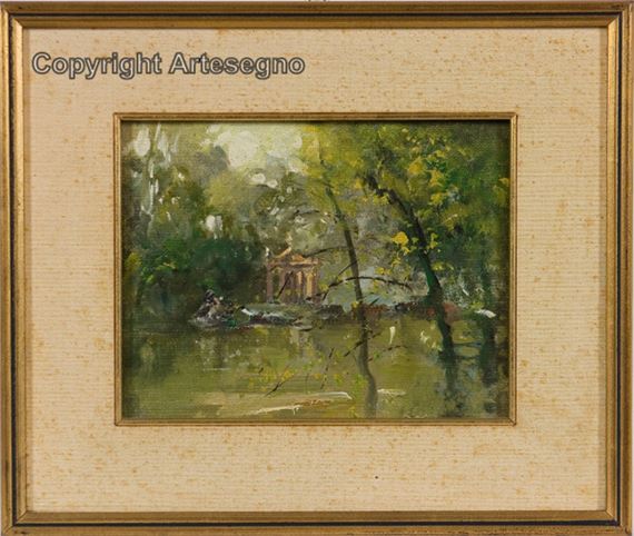 IL PITTORE DOMENICO SOMEDA friuli 1951 udine