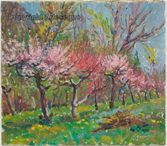 Nel pescheto - Cornelia Corbellini