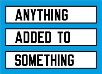 Lawrence Weiner: Anything Added To Something - Pace Seoul