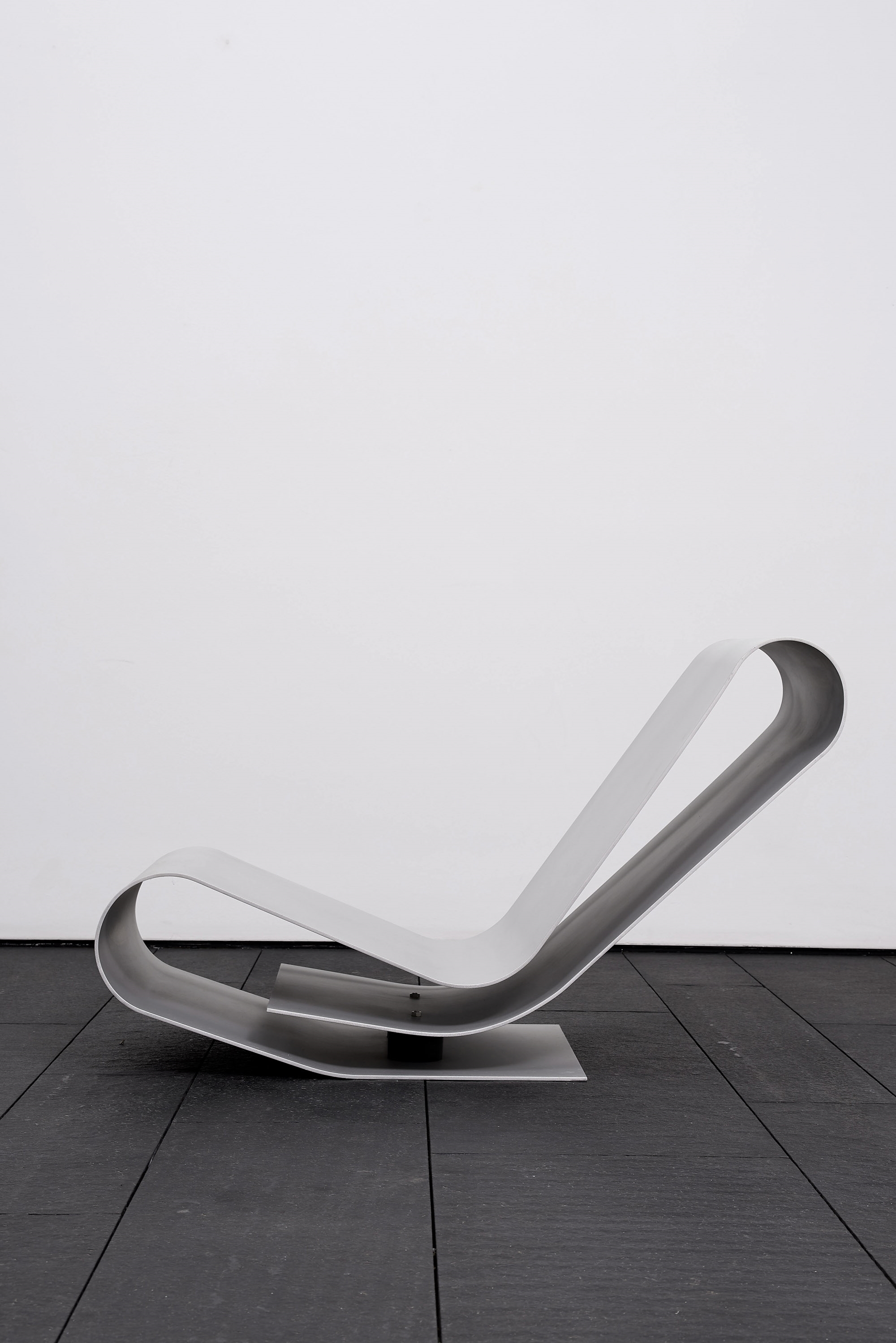 Artwork by Maarten van Severen, LC 95 A Chair – 1995, Made of Aluminum
