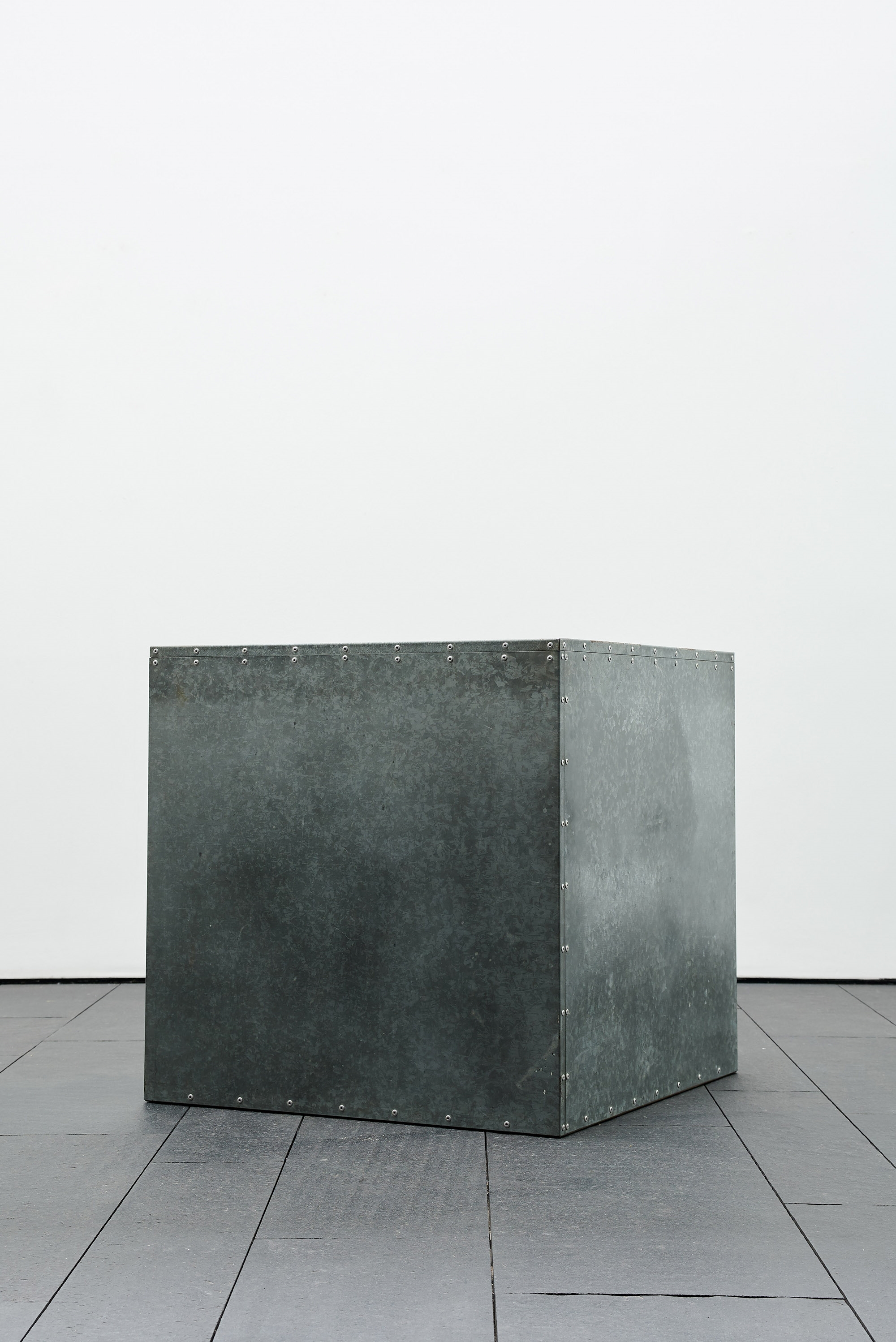 Artwork by Maarten van Severen, Folding Screen and Cabinet – 1991, Made of Galvanized steel