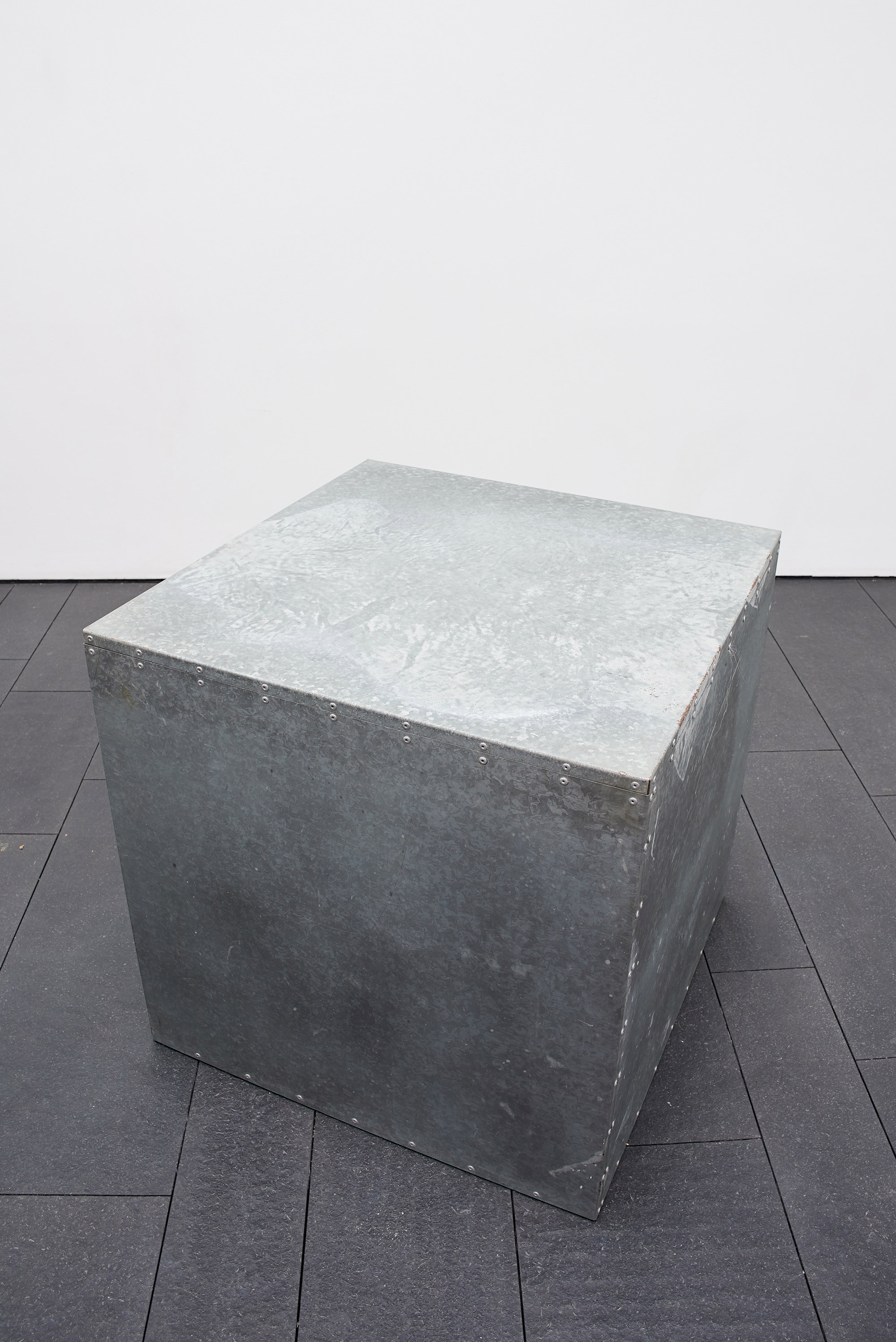 Artwork by Maarten van Severen, Folding Screen and Cabinet – 1991, Made of Galvanized steel