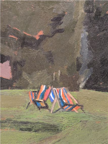 Deckchairs by Eileen Hogan