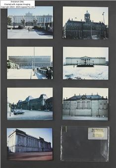 EU Palaces;  set of 7 postcards - Eva Stenram