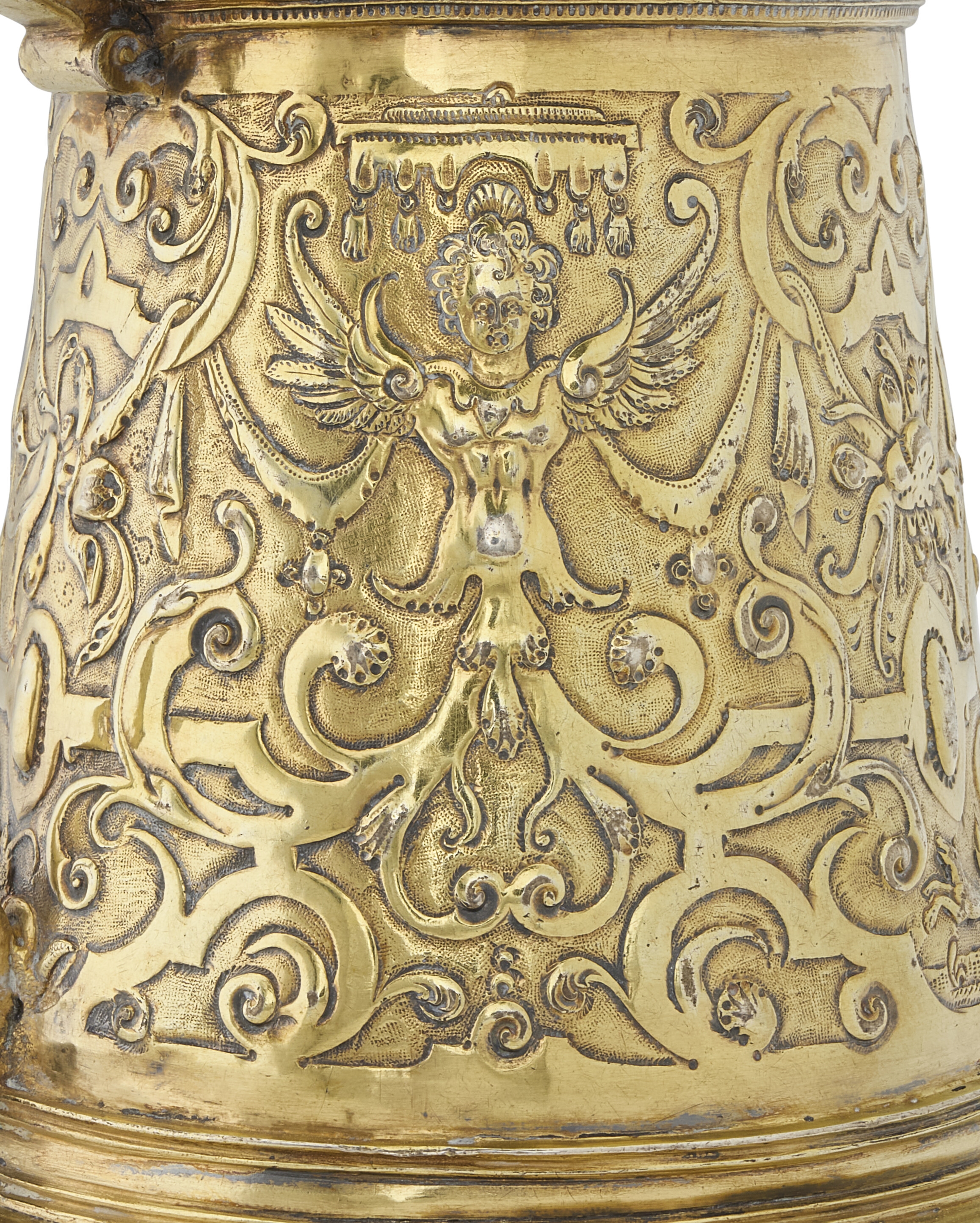 Artwork by Veit Koch, TANKARD POLONAIS EN VERMEIL