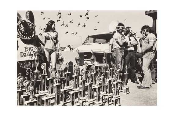 MISS MAIN STREET by Burk Uzzle, printed late 1980s