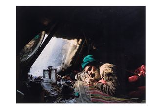 DAVID IN HIS WIGWAM - Lucas Foglia