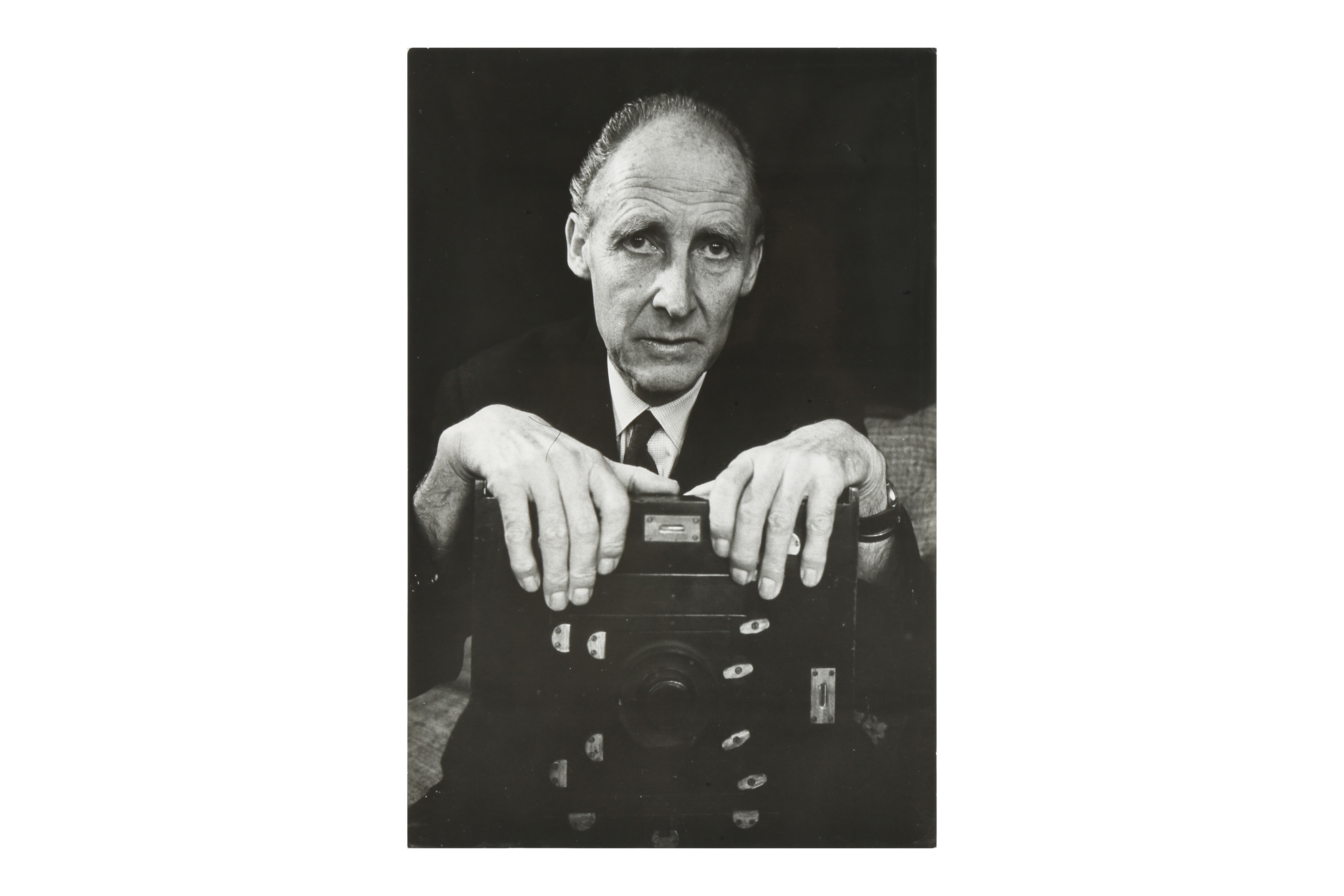 Artwork by Ara Güler, BILL BRANDT AT HOME, Made of vintage silver gelatin prints