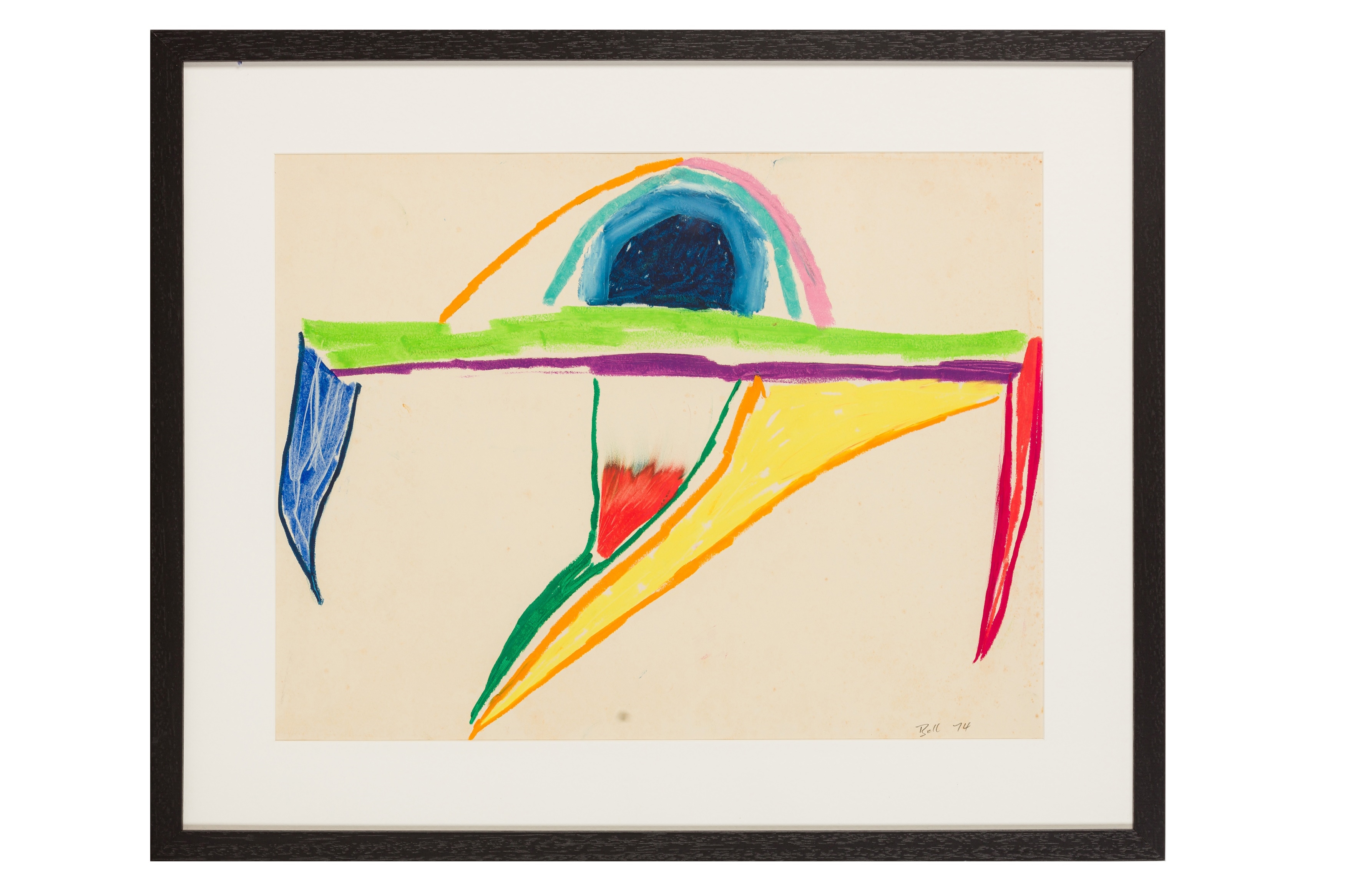 Trevor Bell | Abstract Compositions (1974) | MutualArt