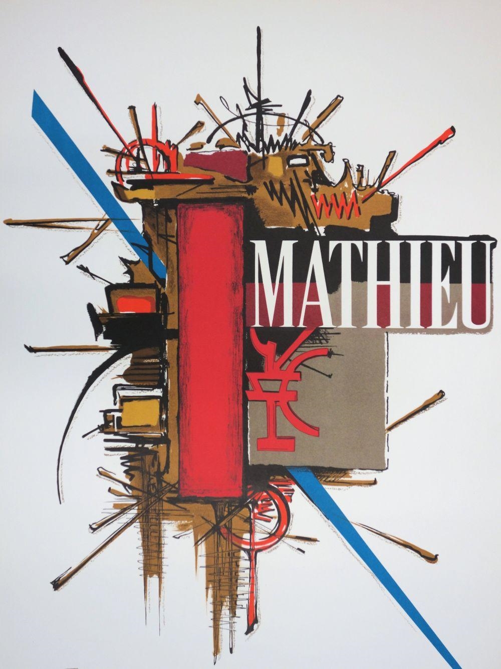 Georges Mathieu | Georges MATHIEU - Symbols (1965) | MutualArt