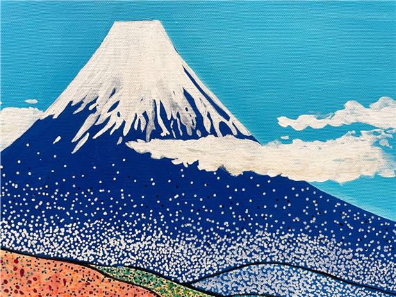 Kiyoshi Yamashita | Large hand-painted oil painting by Kiyoshi