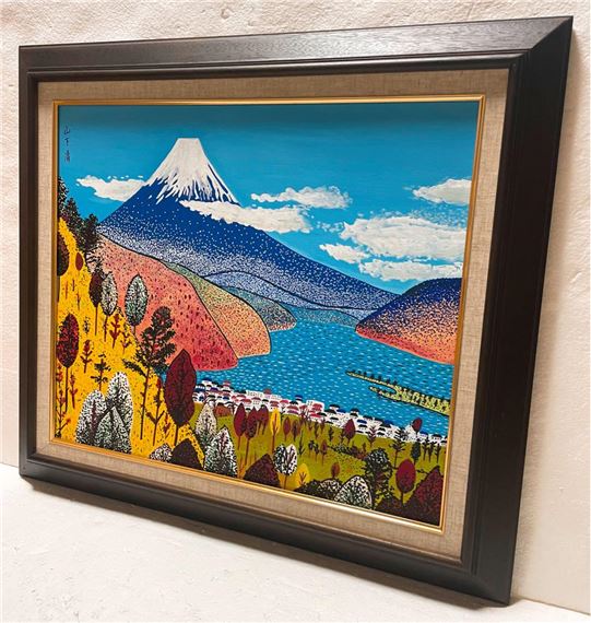 Kiyoshi Yamashita | Large hand-painted oil painting by Kiyoshi