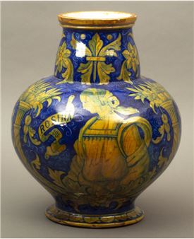 Vaso in maiolica Alfredo Santarelli - Alfredo Santarelli