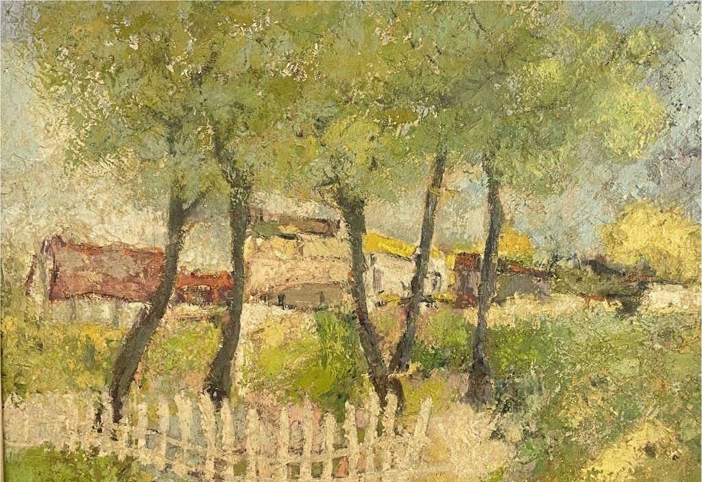 George Rene Sinicki | FRENCH LANDSCAPE BY GEORGE RENE SINICKI | MutualArt