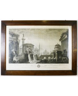 Pietro Ruga inc; Gio. Nascio del. Questo dei più famosi monumenti del romano genio - Pietro Ruga