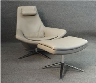 B & B ITALIA METROPOLITAN CHAIR & OTTOMAN - B & B Italia