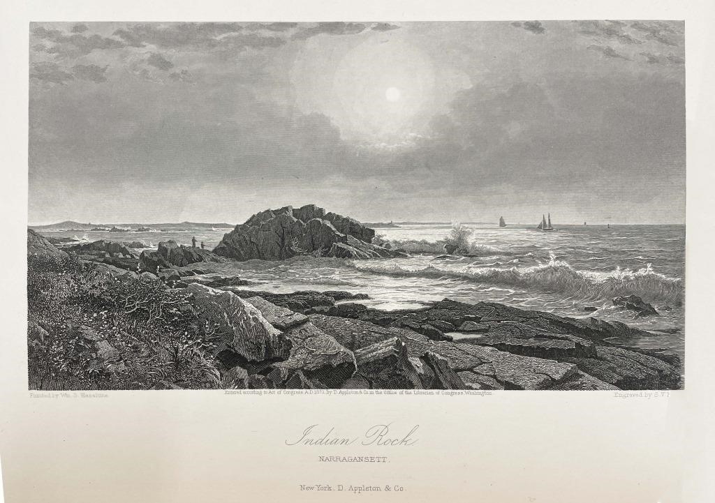 Artwork by William Cullen Bryant, 2 VOLUMES "PICTURESQUE AMERICA" PUBLISHED , 1872, Made of STEEL & WOOD