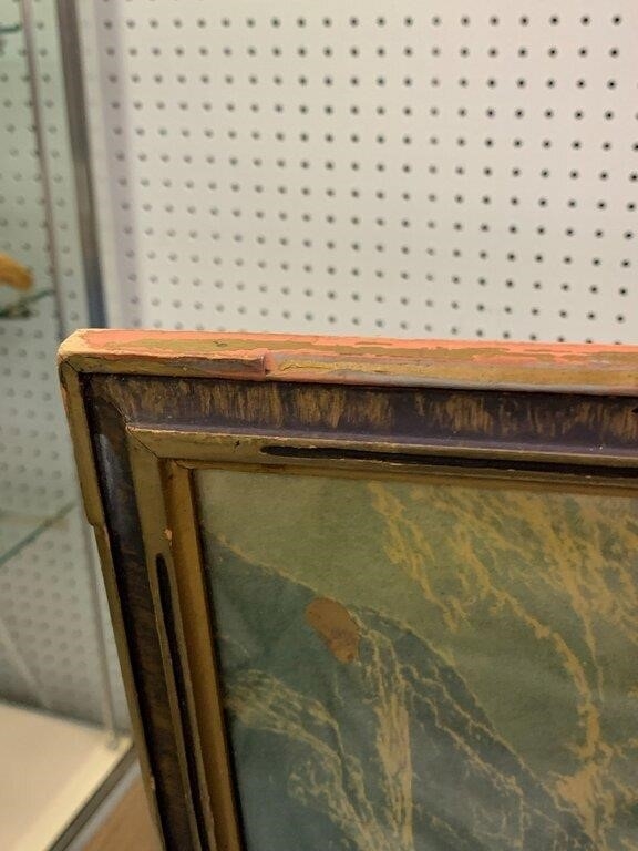 Artwork by Maxfield Parrish, Framed Maxfield Parrish Print, Made of Glass