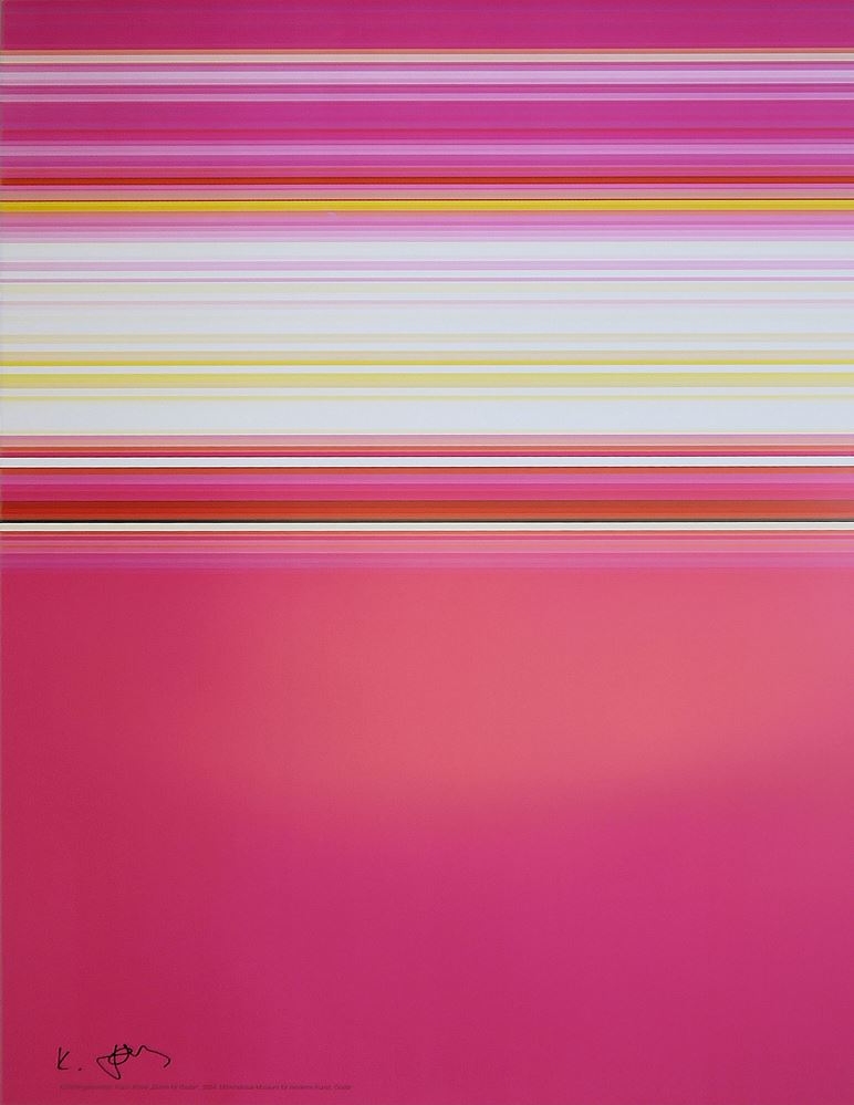 Artwork by Klaus Jörres, Bluhm für Goslar, Made of color lithograph