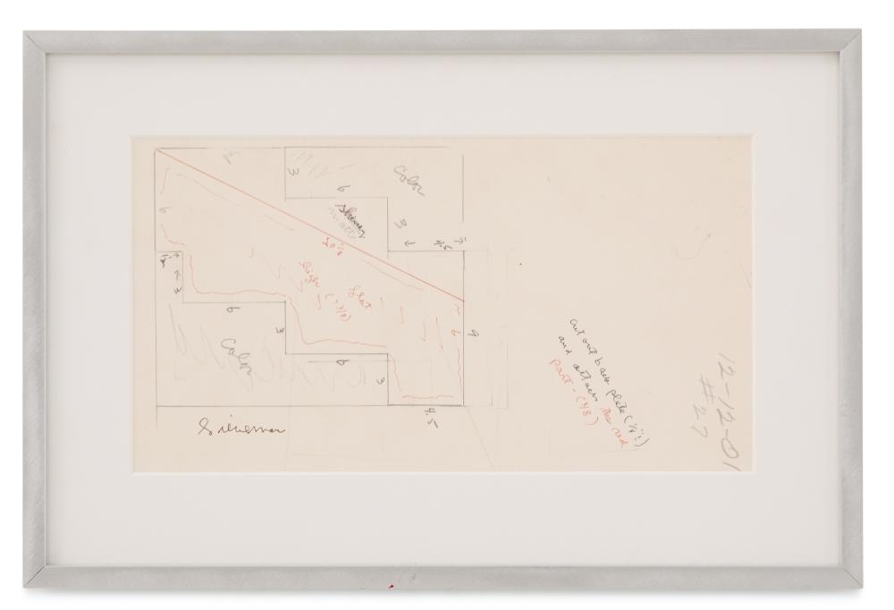 Arthur Silverman | Blueprint for a Sculpture | MutualArt