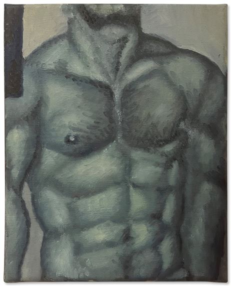 Untitled (Blue Planet) by Issy Wood, Executed in 2019