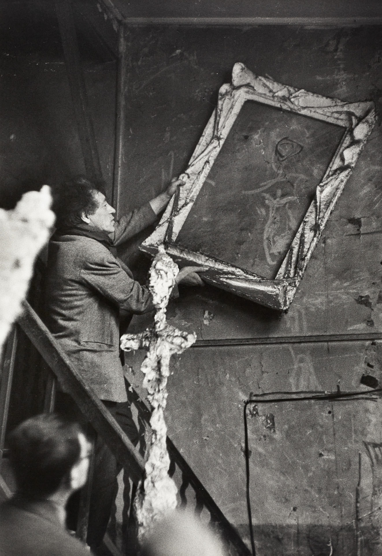 Inge Morath | INGE MORATH (1923–2002) Alberto Giacometti in his studio ...