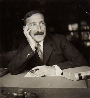 TRUDE FLEISCHMANN (1895–1990) Stefan Zweig, Salzburg 1934 - Trude Fleischmann