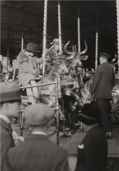 GERMAINE KRULL (1897–1985) Merry-go-round (from the series ‘Fêtes foraines’), Paris c. 1928
