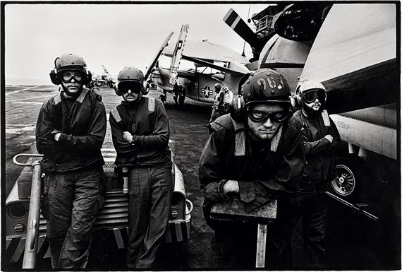 PHILIP JONES GRIFFITHS (1936–2008) Vietnam War, Yankee station in the South China Sea, 1971 by Philip Jones Griffiths, 1971
