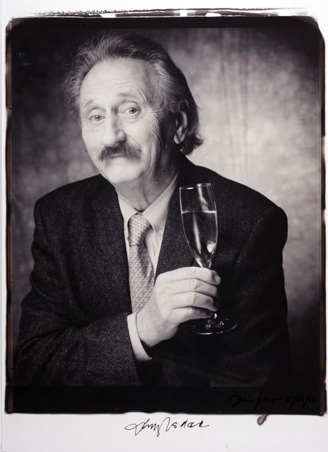 Artwork by Ferry Radax, JAN HNIZDO Ferry Radax, Vienna 2007, Made of Polaroid