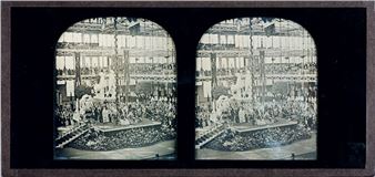 Joseph ›Josh‹ Amadio (active about 1855), Queen Victoria, Prince Albert, Napoleon III & Eugenie - Queen Victoria