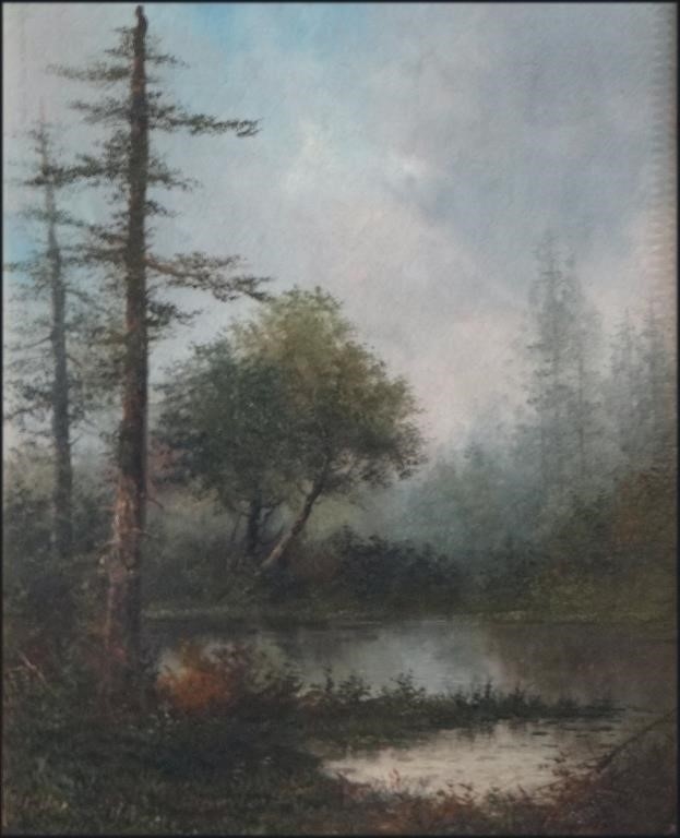 Artwork by J. C. Durand, PR OF 19THC. LANDSCAPES SGND J.C. DURAND