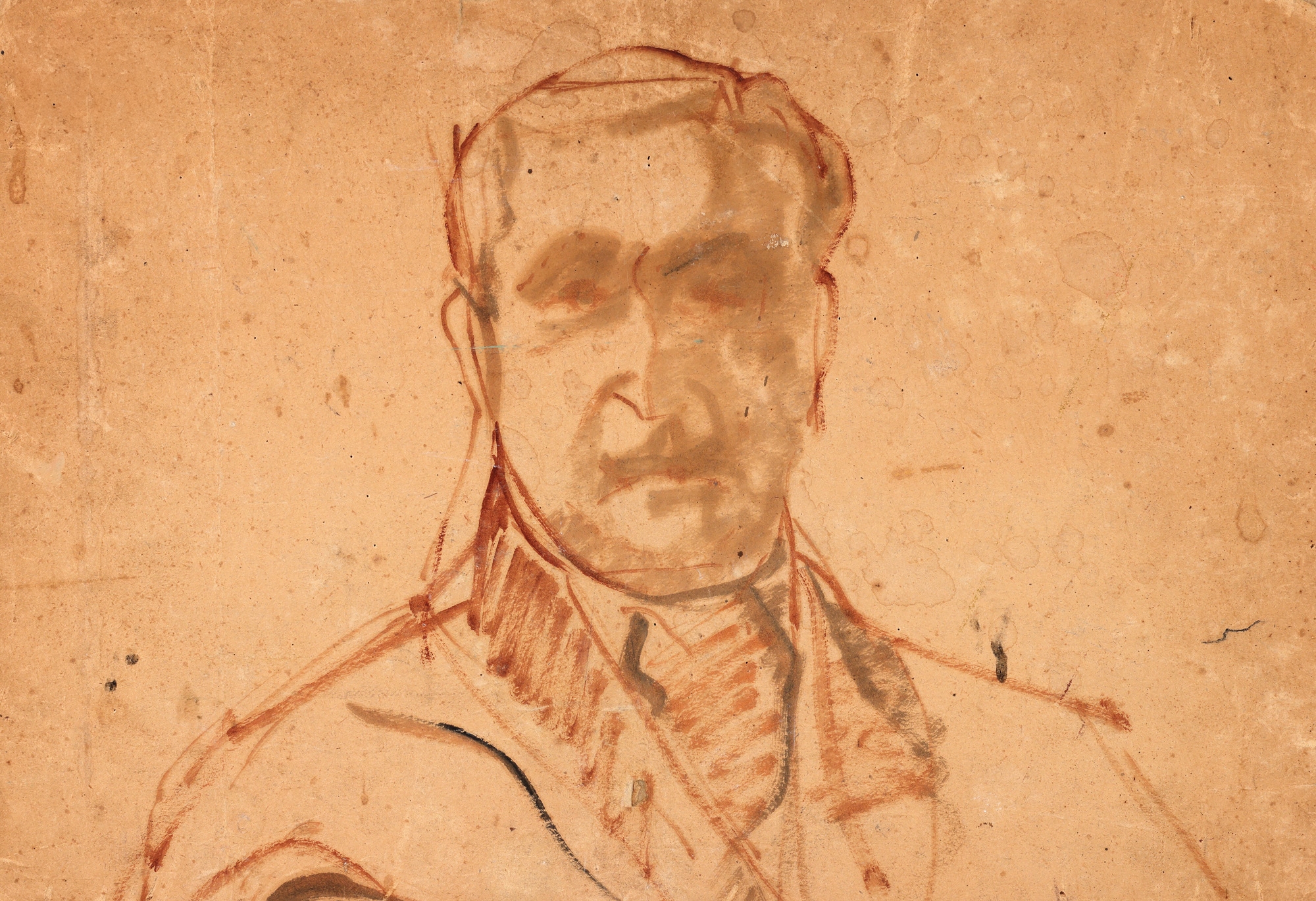 Artwork by Stelian Popescu Ghimpati, Bran Castle, Made of oil on canvas glued to cardboard