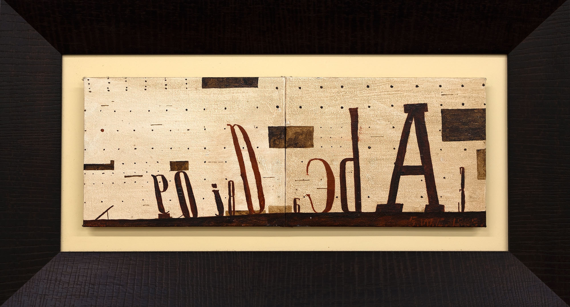 Shane Cotton | ABC (1995) | MutualArt