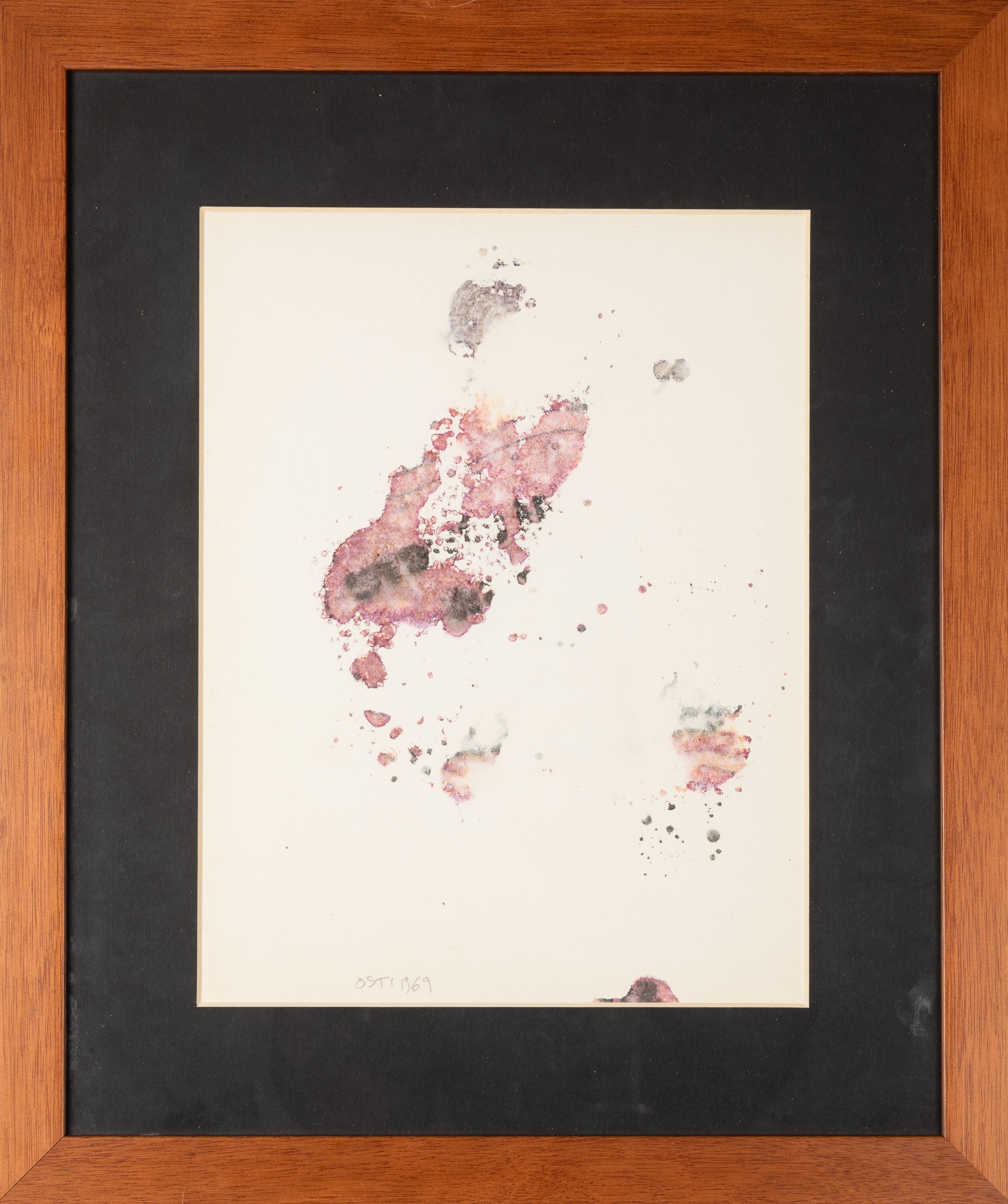 Artwork by Maurizio Osti, Senza titolo, Made of tecnica mista su carta