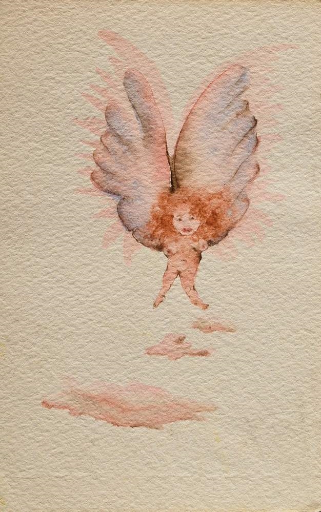 Artwork by Barbara Szüts, 3 Szüts, Made of watercolours