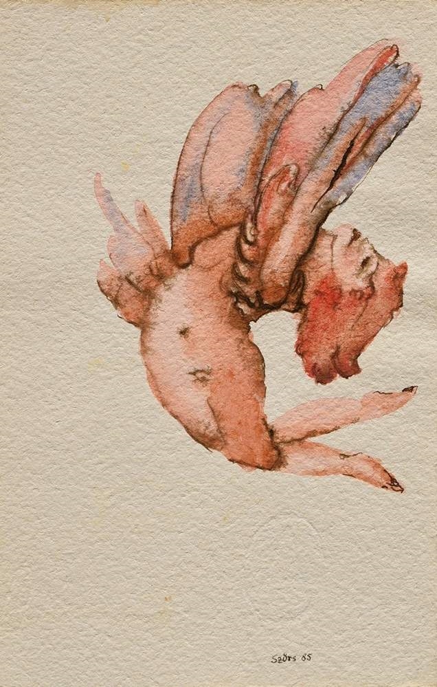 Artwork by Barbara Szüts, 3 Szüts, Made of watercolours