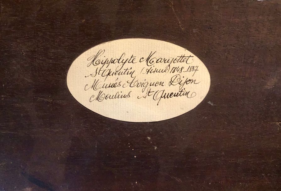 Artwork by Edouard Hippolyte Margottet, Still life on a white tablecloth  monogrammed lower right, Made of Oil on panel