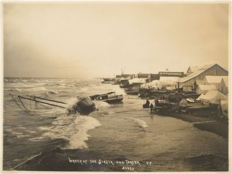 Two accidents: two shipwrecks Sinking of the paddle-steamer Sadi; and of the sailing ships Siesta and Teaser Nome - Beverly Dobbs